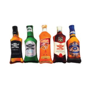 اسباب بازی پارچه ای سگ شیشه نوشیدنی