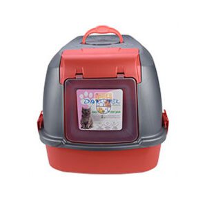 ظرف خاک مسقف گربه دنیل