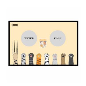 مت ظرف آب و غذای سگ و گربه