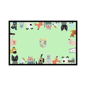 مت ظرف آب و غذای سگ و گربه حنا پت