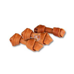 تشویقی سگ دو سر گره 6 سانتی مرغ 1 عدد